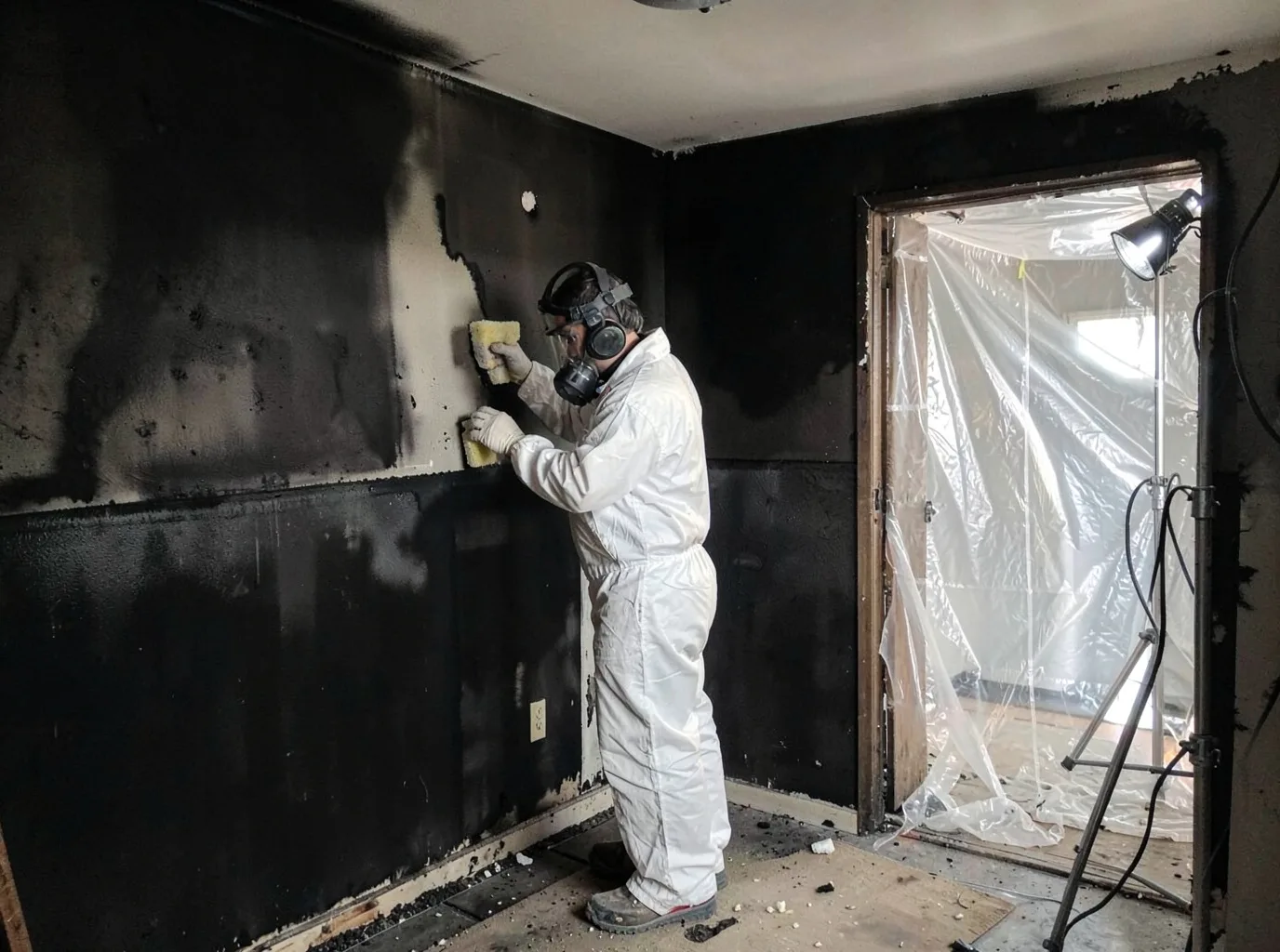 Fire Damage Restoration company in Unionville, MI